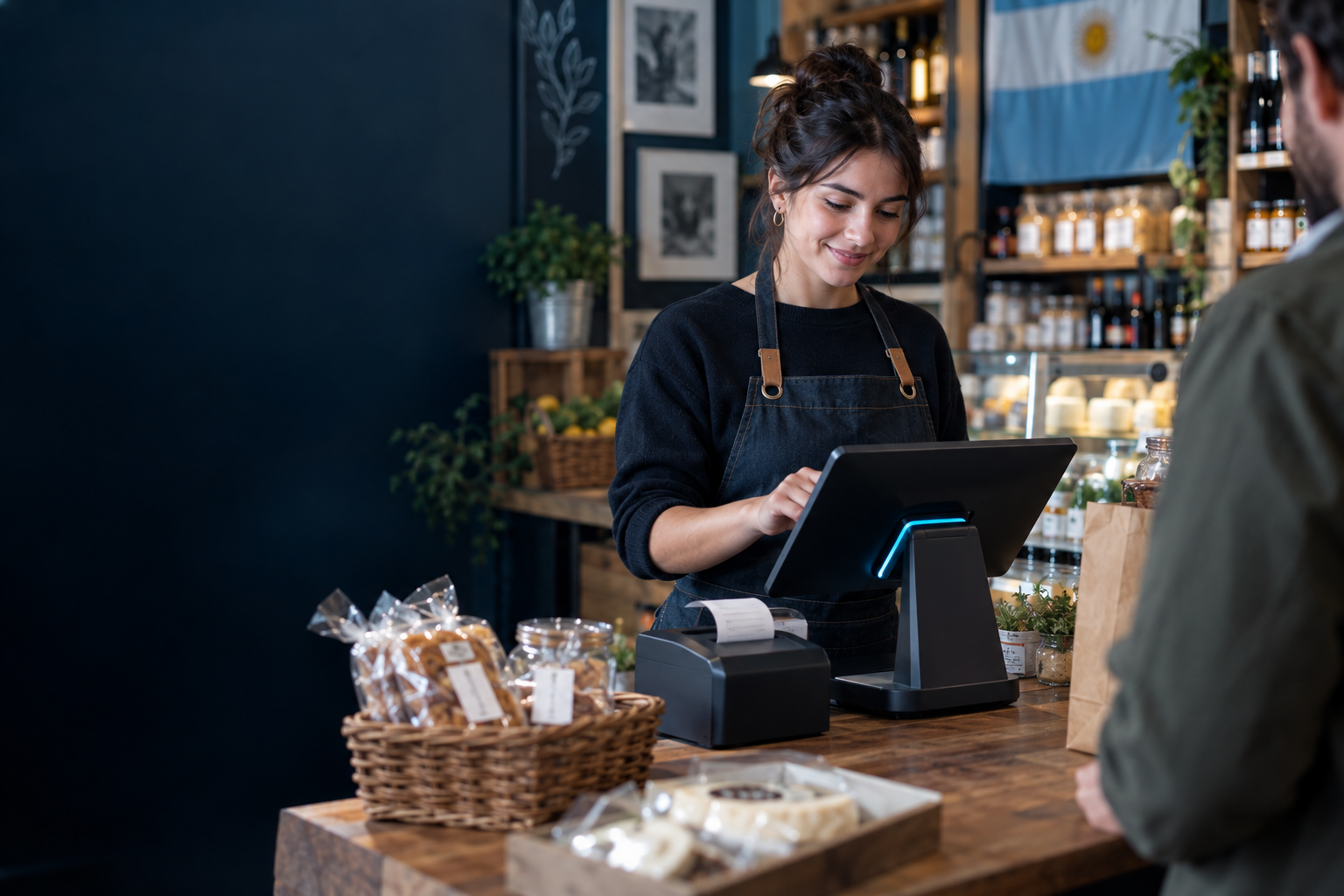 Escena editorial de Ventas y punto de venta en SUSBI OS